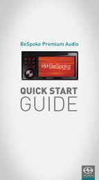 BeSpoke ® Quick Start Guide