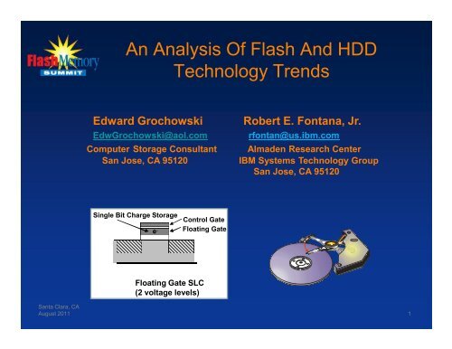 An Analysis Of Flash And HDD Technology Trends - Flash Memory ...
