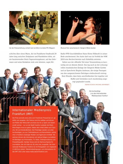 Magazin 2009 - Frankfurter Presseclub