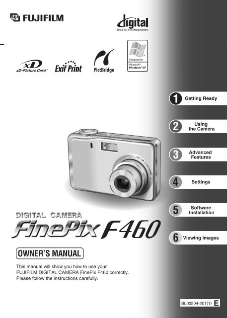 FinePix F460 Manual - Fujifilm USA
