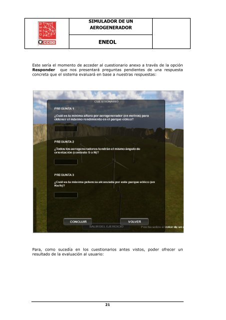 SIMULADOR DE UN AEROGENERADOR ENEOL - Forem
