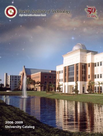 2008–2009 - Florida Institute of Technology