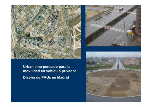 El marco para un nuevo urbanismo - Garraioak