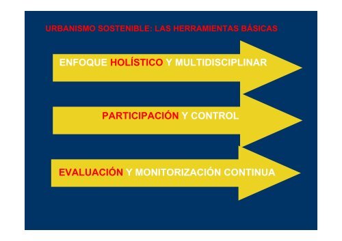 El marco para un nuevo urbanismo - Garraioak