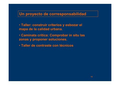 El marco para un nuevo urbanismo - Garraioak