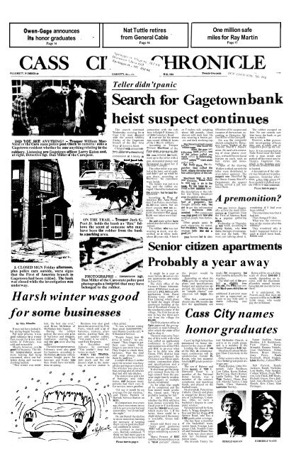 Search for Gagetown bank - To Parent Directory