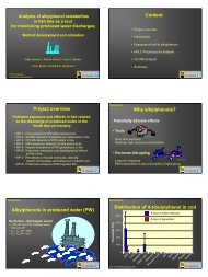 Alkylphenols in produced water