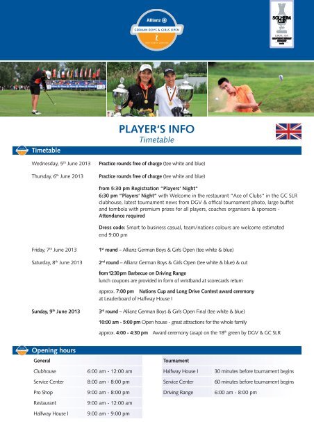 player's info - Allianz German Boys and Girls Open