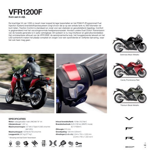 Tourer Bikes (PDF, 8.5 MB) - Honda