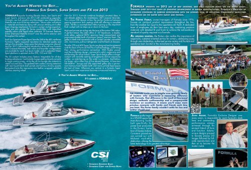 SS Difference Catalog - Formula Boats