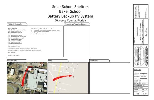 Permit PackageBakerSchoolOkaloosa.pdf - Florida Solar Energy ...