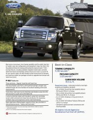 2013 Ford F-150 Towing Guide