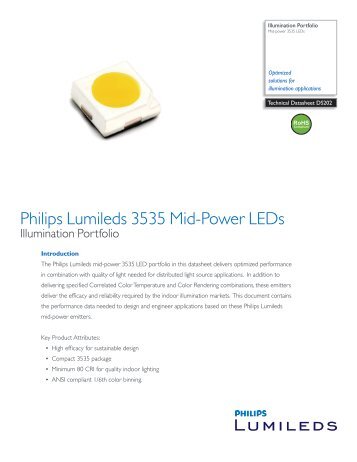 Philips Lumileds 3535 Mid-Power LEDs - Future Lighting Solutions