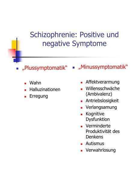 Schizophrenie Psychopathologie (pdf)