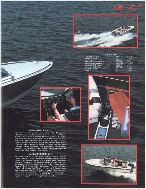 1985 Formula Performance Brochure.pdf - Formula Boats