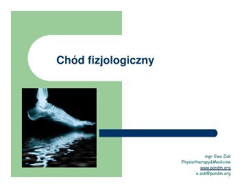 Chód fizjologiczny - Pandm