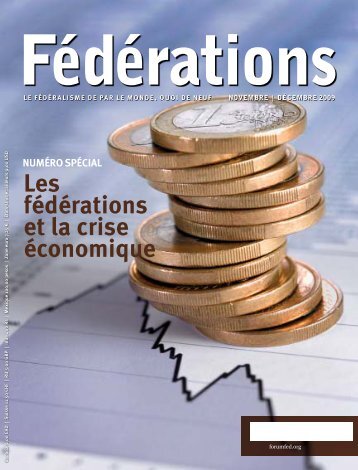 Les fédérations et la crise économique - Forum of Federations