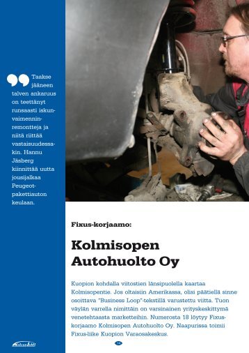 Kolmisopen Autohuolto Oy