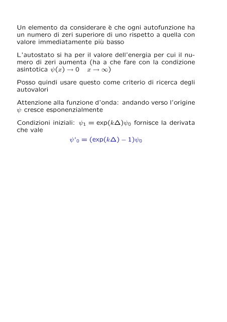 Applicazioni alla meccanica quantistica Oscillatore armonico ... - Fisica