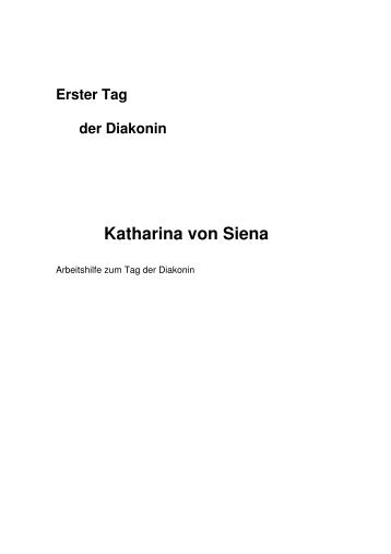 Katharina von Siena - Katholischer Deutscher Frauenbund