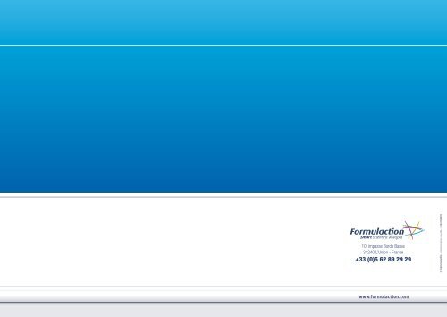 Smart solutions for dispersions characterisation - Formulaction