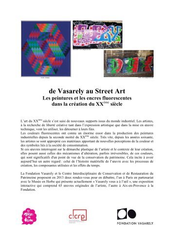 de Vasarely au Street Art Les peintures et les encres fluorescentes ...