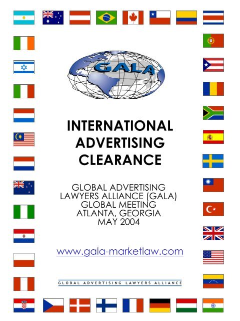 International Advertising Clearance - May 2004 - GALA