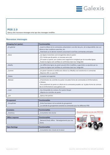 Aperçu POS V2.0 - Galexis.com