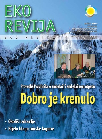 Eko revija broj 5 - Fond za zaštitu okoliša i energetsku učinkovitost