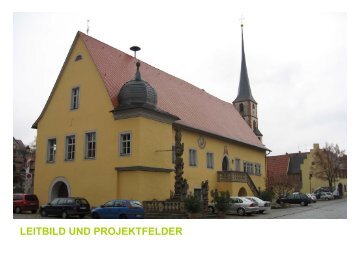 Leitbild und Projektfelder - Markt Frickenhausen a. Main
