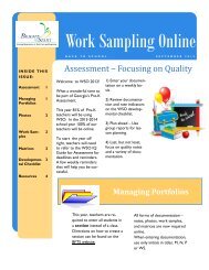 Work Sampling Online