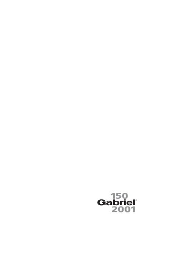 Hist bog - Gabriel