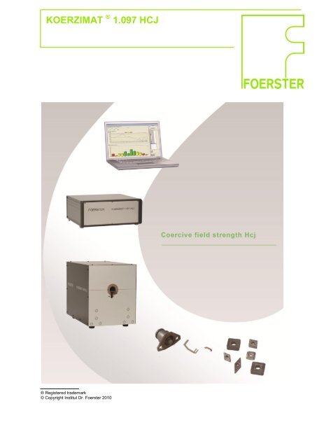 Sensors  Institut Dr. Foerster GmbH und Co. KG