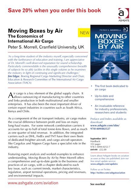 Moving Boxes by Air - GARS - German Aviation Research Society