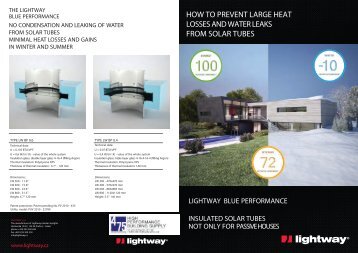 Lightway Blue Performance brochure - Four Seven Five, High ...
