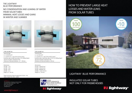 Lightway Blue Performance brochure - Four Seven Five, High ...