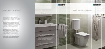 Geberit WC öblítő tartályok (.pdf)