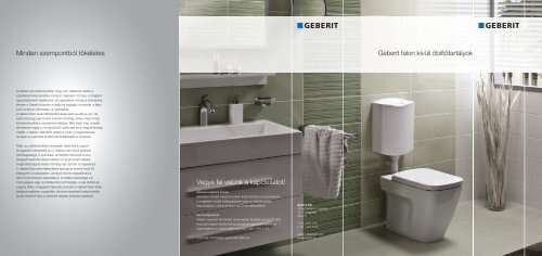Geberit WC öblítő tartályok (.pdf)