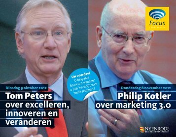 Tom Peters over excelleren, innoveren en veranderen Philip Kotler ...