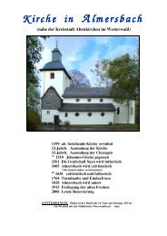 Almersbach Kirche - Fleischer-amteroth.de