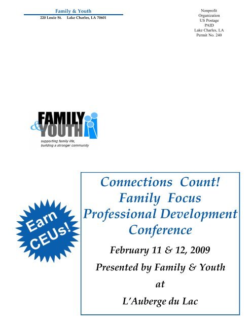 Conference brochure 2009 for pdf - Family and Youth Counseling ...