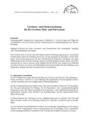 Gewässer- und Fischereiordnung für die ... - Angelverein Gillenfeld ev
