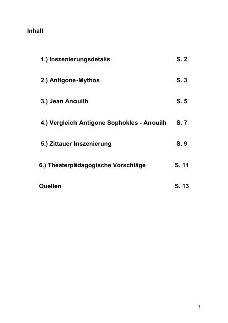 Antigone-Begleitmaterial(ca. 297 kByte) - Theater Görlitz
