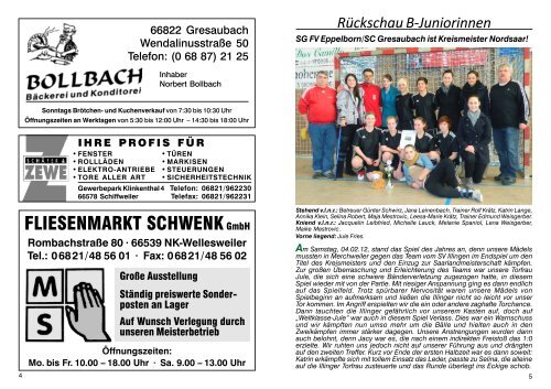 Schottenecho Ausgabe Februar-März 2012. - SC 1930 Gresaubach