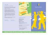 Flyer der Europaschule Dortmund - foerderverein-europaschule.de