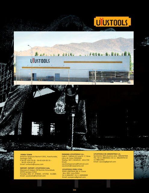 Catalogo Uyustools 2012