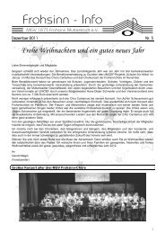 Info 3-2011 (pdf) - MGV 1873 Frohsinn Mutterstadt eV