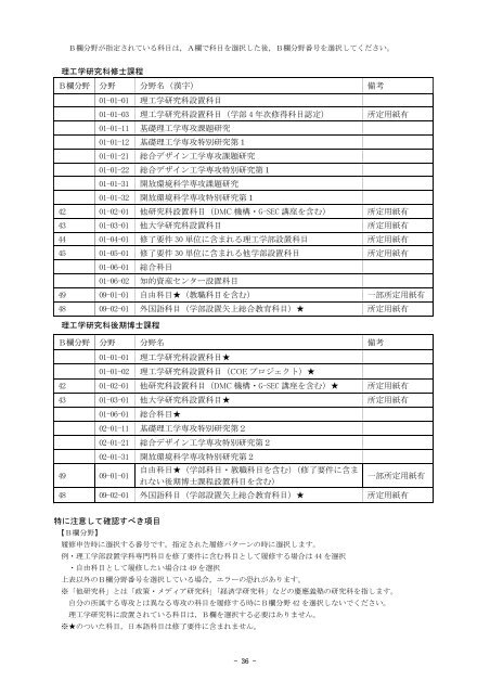 履修案内 - 慶應義塾大学-塾生HP