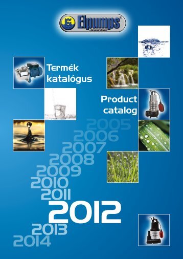 ELPUMPS 2012-es katalógus