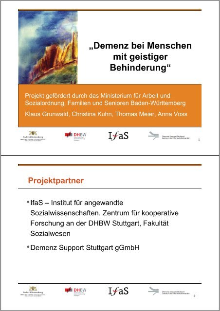  Demenz Bei Menschen Mit Geistiger Behinderung GBM